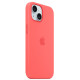  Калъф Silicone MagSafe за Apple iPhone 15 - Guava