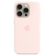  Калъф Silicone MagSafe за Apple iPhone 15 Pro - Light Pink