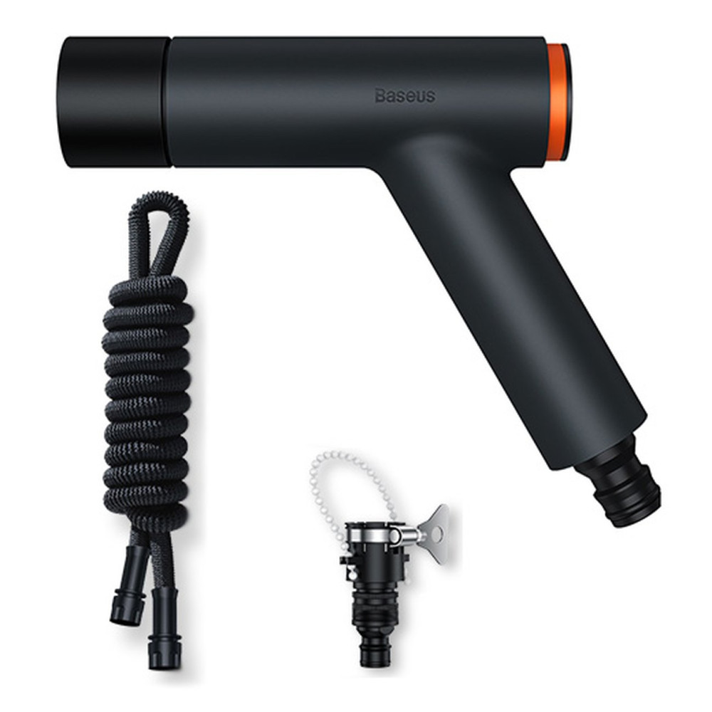 Воден пистолет + 30м. маркуч BASEUS GF3 Car Wash Spray Nozzle - (CPGF020313) за измиване на автомобил