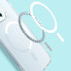 Калъф + стъклен протектор BASEUS Crystal MagSafe за Apple iPhone 14