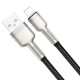  Кабел BASEUS USB-A - Lightning, 2.4A, Cafule (CALJK-A01), 1 метър