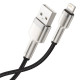  Кабел BASEUS USB-A - Lightning, 2.4A, Cafule (CALJK-A01), 1 метър