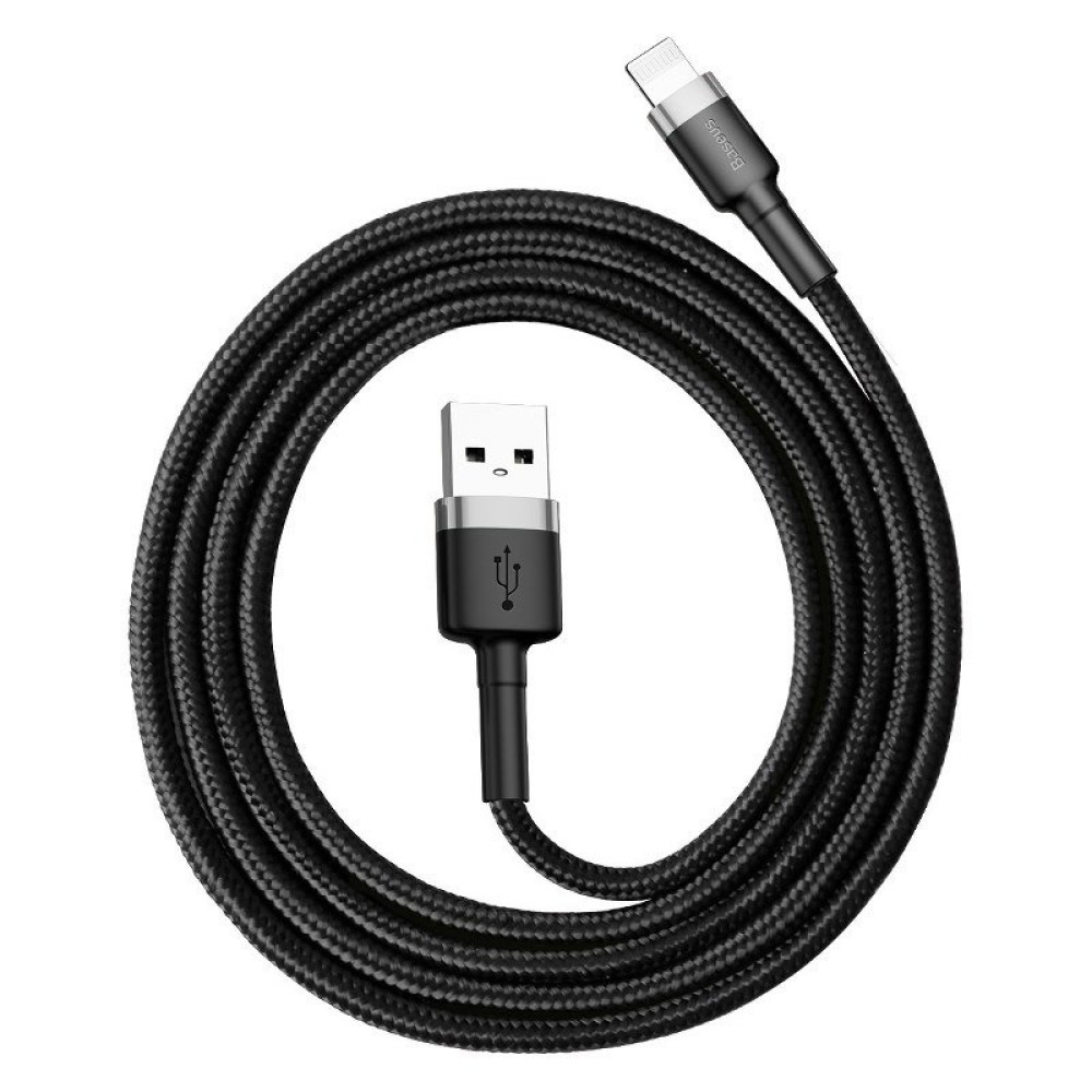  Кабел BASEUS USB-A - Lightning, 2.4A, Cafule (CALKLF-AG1), 0.5 метра