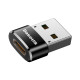 Преходник BASEUS Mini от USB-A към USB-C, 3A -  (CAAOTG-01)