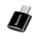    Преходник BASEUS Mini от Type-C към USB-A, 2.4A (CATOTG-01)