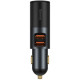 Зарядно за автомобил 12V BASEUS 120W, 2xUSB-A + извод за запалка, Cigarette Lighter Expansion (CCBT-D0G)