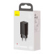 Зарядно устройство 220V BASEUS 65W, USB-A, USB-C, GaN2 Lite (CCGAN2L-B01)