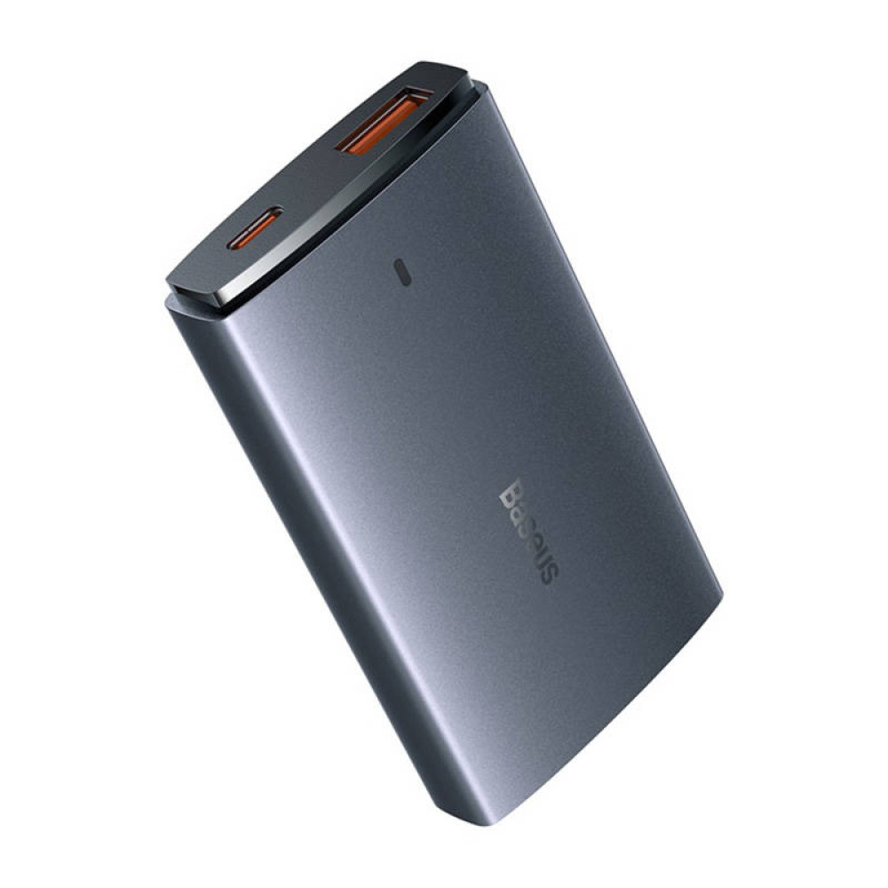 Зарядно устройство 220V BASEUS 65W, Ultra Slim USB-A, USB-C, GaN5 Pro (CCGP150113) 