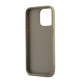 Калъф DKNY PU Leather Stack Logo Wrist Strap Beige за Apple iPhone 15 Pro - DKHCP15LPBSWSE 