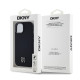 Калъф DKNY PU Leather Stack Logo Magsafe Black DKHMP14SPSMCSLK за Apple iPhone 14