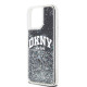 Калъф DKNY Liquid Glitter Arch Logo Black DKHCP15LLBNAEK за Apple iPhone 15 Pro