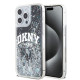 Калъф DKNY Liquid Glitter Arch Logo Black DKHCP15XLBNAEK за Apple iPhone 15 Pro Max