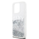 Калъф DKNY Liquid Glitter Arch Logo Transparent DKHCP15XLBNAET за Apple iPhone 15 Pro Max