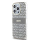 Калъф DKNY PC/TPU Repeat Pattern Tonal Stripe Magsafe Beige DKHMP15XHRHSEE за Apple iPhone 15 Pro Max