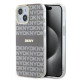 Калъф DKNY PC/TPU Repeat Pattern Tonal Stripe Magsafe Beige DKHMP15SHRHSEE за Apple iPhone 15