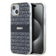 Калъф DKNY PC/TPU Repeat Pattern Tonal Stripe Magsafe Black DKHMP14SHRHSEK за Apple iPhone 14