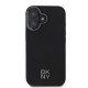 Калъф DKNY PU Leather Stack Logo Magsafe Black DKHMP16SPSMCSLK за Apple iPhone 16