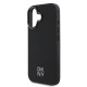 Калъф DKNY PU Leather Stack Logo Magsafe Black DKHMP16SPSMCSLK за Apple iPhone 16