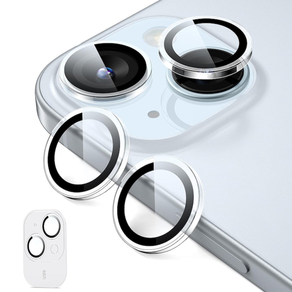 Лещи за камера ESR за Apple iPhone 15 Plus - прозрачни - Armorite