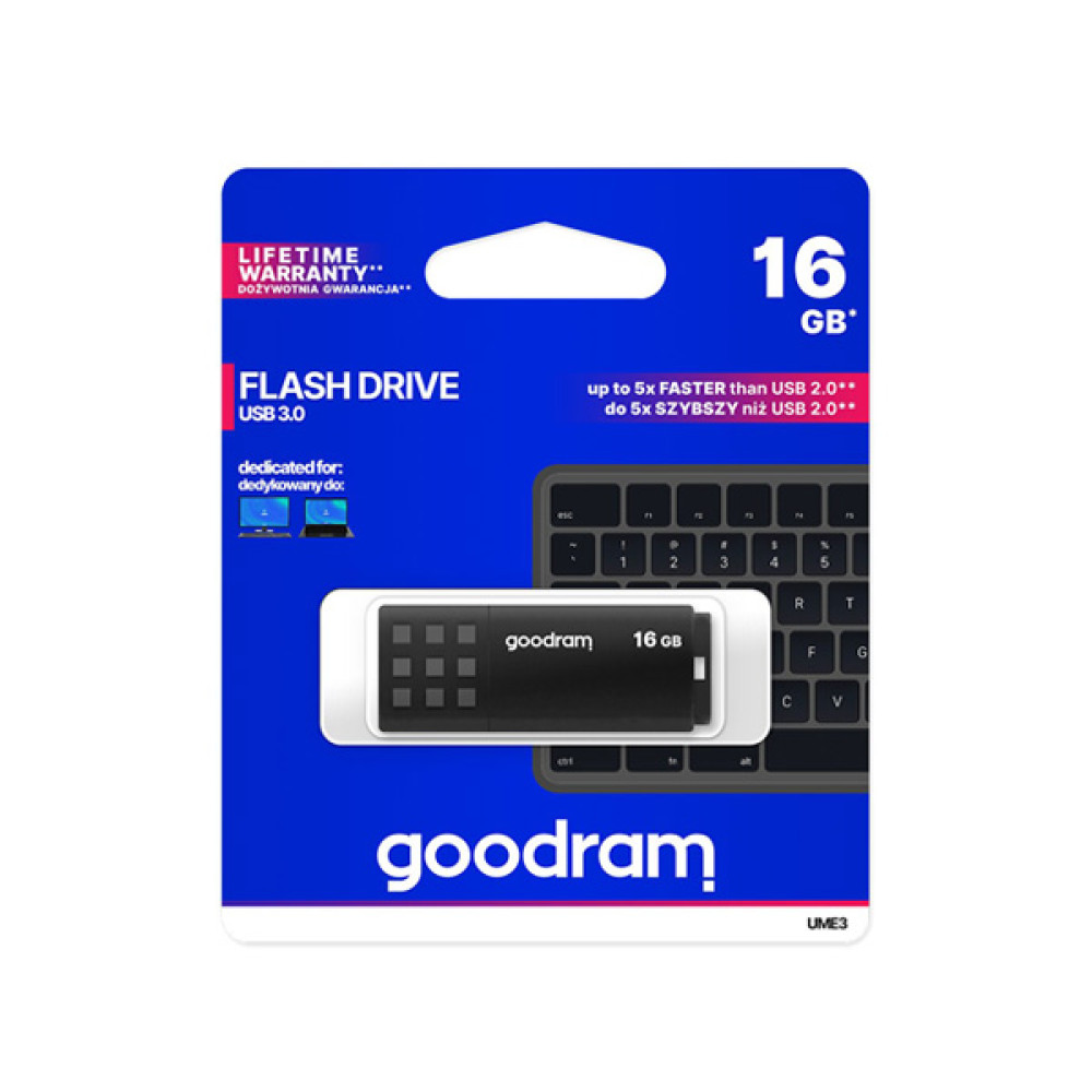 Флашка GOODRAM - UME3, 16GB