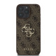 Калъф Guess GUHCP16X4GMGBR PU 4G Metal Logo Brown за Apple iPhone 16 Pro Max