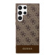 Калъф Guess 4G Stripe GUHCS24LG4GLBR за Samsung Galaxy S24 Ultra