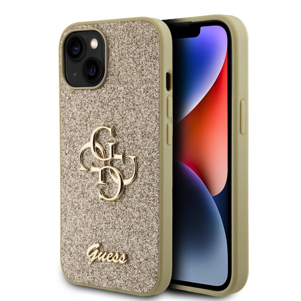 Калъф Guess Fixed Glitter GUHCP15XHG4SGD за Apple iPhone 15 Pro Max