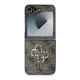 Калъф Guess PU 4G Metal Logo Brown GUHCZF64GMGBR  за Samsung Galaxy Z Flip 6