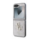 Калъф Guess PU 4G Metal Logo Pink GUHCZF64GMGPI за Samsung Galaxy Z Flip 6