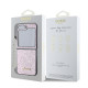 Калъф Guess PC/TPU Glitter Flakes Metal Logo Pink GUHCZF6HGGSHP за Samsung Galaxy Z Flip 6