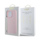 Калъф Guess PU Grained Classic Logo MagSafe Pink GUHMP16XPGHSMMP за Apple iPhone 16 Pro Max