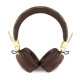 Bluetooth слушалки Guess PU Leather 4G Metal Logo - GUBH704GEMW, OVER-EAR