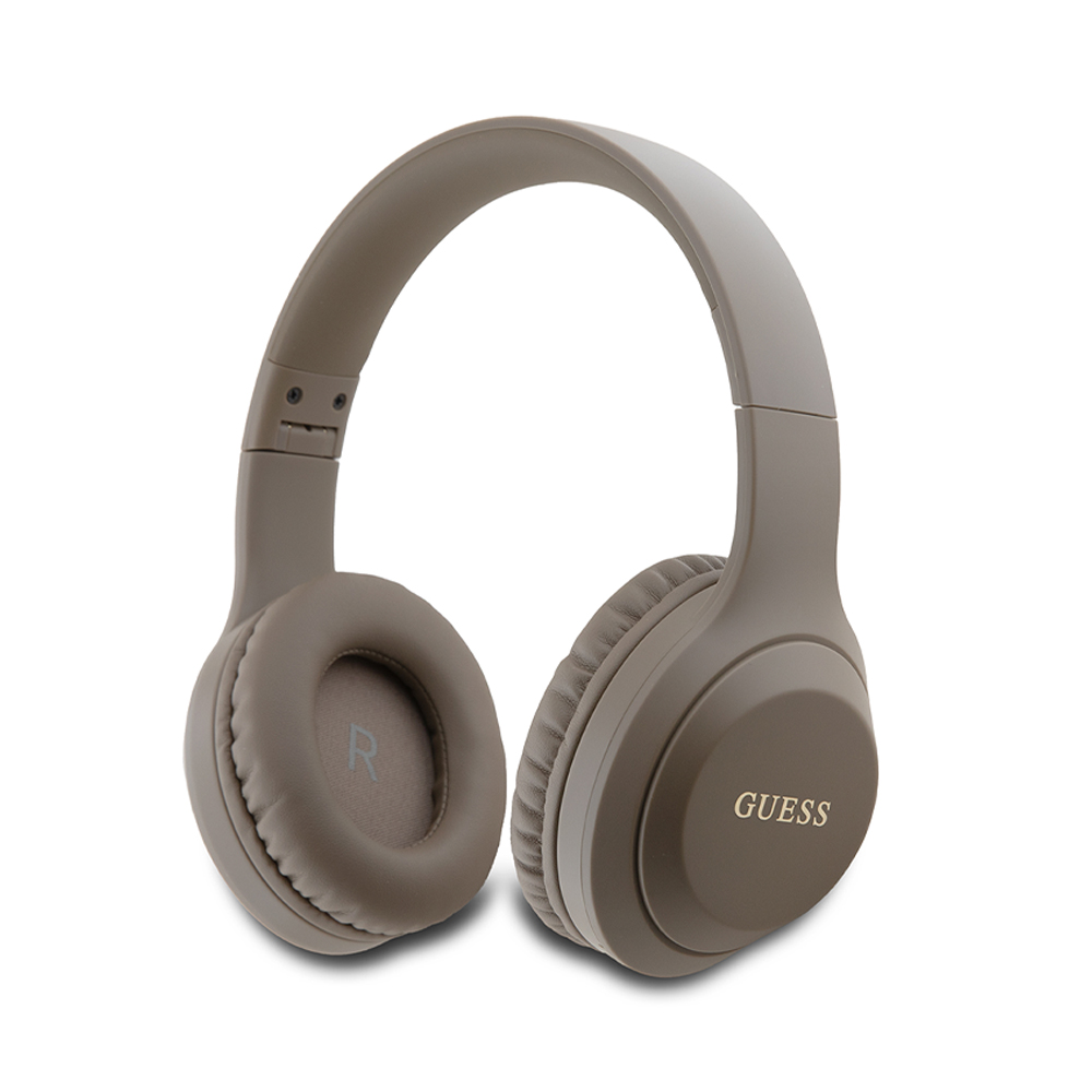 Bluetooth слушалки Guess Classic Silver Logo Stereo Headphone - GUBHV21SFGSW, OVER-EAR