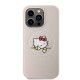 Калъф Hello Kitty PU Kitty Asleep Logo Pink HKHMP15LPMHSKP за Apple iPhone 15 Pro