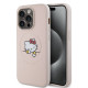 Калъф Hello Kitty PU Kitty Asleep Logo Pink HKHMP15LPMHSKP за Apple iPhone 15 Pro