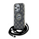 Калъф Karl Lagerfeld - IML Monogram Crossbody K/CH MagSafe KLHMP15LHCKCKLCK за Apple iPhone 15 Pro