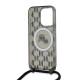 Калъф Karl Lagerfeld - IML Monogram Crossbody K/CH MagSafe KLHMP15LHCKCKLCK за Apple iPhone 15 Pro