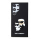 Калъф Karl Lagerfeld 3D Rubber Karl and Choupette KLHCS24L3DRKCNK за Samsung Galaxy S24 Ultra