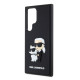 Калъф Karl Lagerfeld 3D Rubber Karl and Choupette KLHCS24L3DRKCNK за Samsung Galaxy S24 Ultra