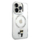 Калъф Karl Lagerfeld - IML Karl and Choupette NFT MagSafe KLHMP15LHNKCIT за Apple iPhone 15 Pro