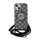 Калъф Karl Lagerfeld - Monogram Crossbody MagSafe KLHMP15SHCKCKLCK за Apple iPhone 15