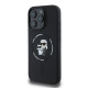 Калъф Karl Lagerfeld Liquid Silicone Karl and Choupette MagSafe Black KLHMP16XSKCHTCK за Apple iPhone 16 Pro Max