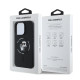 Калъф Karl Lagerfeld Liquid Silicone Karl and Choupette MagSafe Black KLHMP16XSKCHTCK за Apple iPhone 16 Pro Max