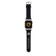 Каишка Karl Lagerfeld KLAWLSLCNK за смарт часовник Apple iWatch Series 3 42мм - Choupette Head NFT