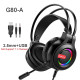 Геймърски слушалки с микрофон LENOVO - G80A , OVER-EAR, 3.5мм