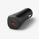 Зарядно за автомобил 12V SPIGEN 50W, 2xUSB-C, Arcstation Essential EV502 - ACP08523