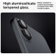 Лещи за камера SPIGEN за Apple iPhone 16 Plus - черни - Glass tR.Ez Fit