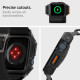 Текстилна каишка + кейс за корпуса за смарт часовник Apple iWatch Series 5 44мм - SPIGEN Strap + Built-in Frame Lite Fit Pro 