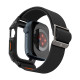 Текстилна каишка + кейс за корпуса за смарт часовник Apple iWatch Series 5 44мм - SPIGEN Strap + Built-in Frame Lite Fit Pro 