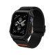 Текстилна каишка + кейс за корпуса за смарт часовник Apple iWatch Series 5 44мм - SPIGEN Strap + Built-in Frame Lite Fit Pro 